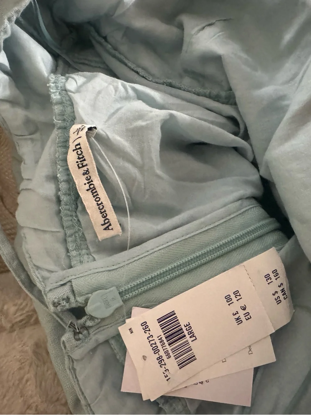 Abercrombie & Fitch Tie-Back Babydoll Maxi Dress - NWT
